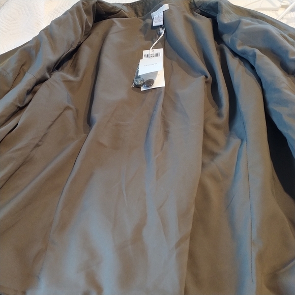 Chico's Mixed Up Maggie Lynn Solid Mountain Miss Jacket M - Picture 5 of 12